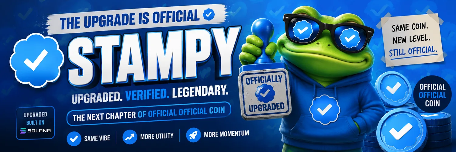 Stampy banner: The upgrade is official